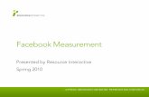 Facebook Measurement
