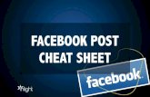 Facebook Post Cheat Sheet
