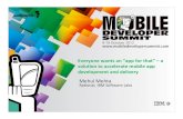IBM Presentation for Mobile Developer Summit India