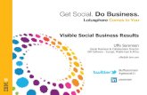Visible Social Business Results: LCTY 2011, Sofia