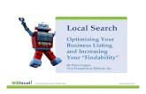 Local Search Supremacy: Business Listing Optimization