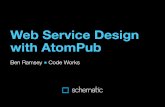 Web Service Design with AtomPub