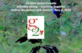G2 webinar with GREEN IT on Digital Storytelling re: Monthly Giving