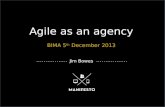 Going Agile: benefits & challenges (J Bowes)
