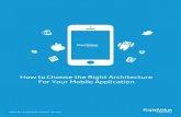 How to choose the right architecture for your enterprise mobile application - Whitepaper by RapidValue Solutions