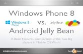 Windows Phone 8 vs Android Jelly Bean