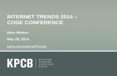 Internet trends 2014 : KPCB report