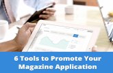 6 Great Tools to Promote Your Magazine Application on iPad
