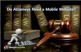 Do Attorneys Need a Mobile Website