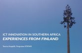 ICT Innovation in Southern Africa - lessons from Finland