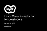 Layar Vision introduction for developers