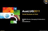 AusLUG - Australian Lotus User Group - "Social Business at Work" by Ed Brill