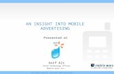 An Insight Into Mobile Advertising By Asif Ali Cto Of Mobile Worx Cto Of Mobileworx Presented At Momo3 New Delhi 26099