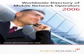 Worldwide Directory of Mobile Network Operators 2006
