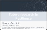 Future Research in (Software) Resilience
