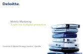 Mobile marketing   a new era in digital promotion v2013