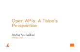 Open APIs: A Telco's Perspective