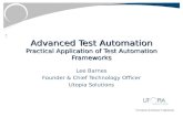 Test Automation Frameworks   Final
