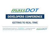 MassDOT Developers Conference - Real-Time Presentation