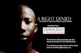 A Right Denied - The Critical Need For Genuine School Reform