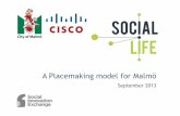 Social Life of Cities: A placemaking model for Malmo, Sweden