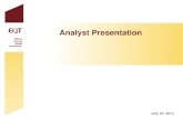 EQT July 2014 Analyst Presentation Slide Deck