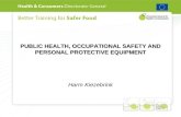 Public health, occupational safety and the use of PPE