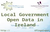 Local Government Open Data in Ireland