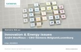 Innovation & Energy issues par André Bouffioux | Liege Creative, 15.10.13