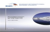 International Cooperation in the Arctic. 2013 Report