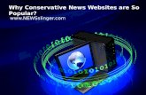 Why Conservative News Websites are So Popular?