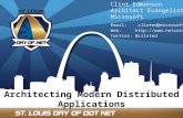DODN2009 - Architecting Modern Distributed Applications