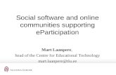 Social software and eParticipation