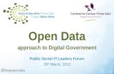 Open Data approach to Digital Government