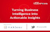 Turning Business Intelligence Into Actionable Insights