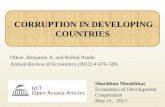 Corruption in developing countries