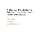 Seven Online Publishing Tricks You Can Learn From Redbook