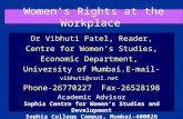 Womenis rights at the workplace 4 5-04