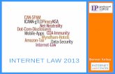 IP Institute Presentation on Internet Law