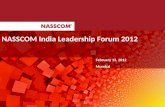 NASSCOM India Leadership Forum 2012 KickOff Presentation