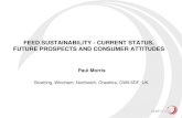 Feed sustainability: current status, future prospects and consumer attitudes