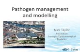 Pathogen Management Modelling - APEG