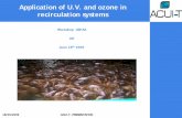 Application of UV And Ozone in Recirculation Systems