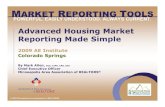 Advanced Housing Market Reporting Made Simple