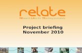 Relate briefing november 2010