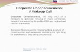 Corporate Unconsciousness A Wakeup Call
