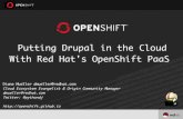 Putting Drupal in the Cloud with Red Hat's OpenShift PaaS  #DrupalCon/Prague
