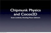 Using Chipmunk Physics to create a iOS Game - Scott Lembcke
