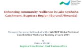 Enhancing Community Resilience in Bugesera, GWP Eastern Africa