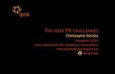 The new public relations challenges
